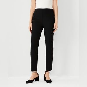 Ann Taylor Side Zip Eva Ankle Pant in Bi-Stretch
